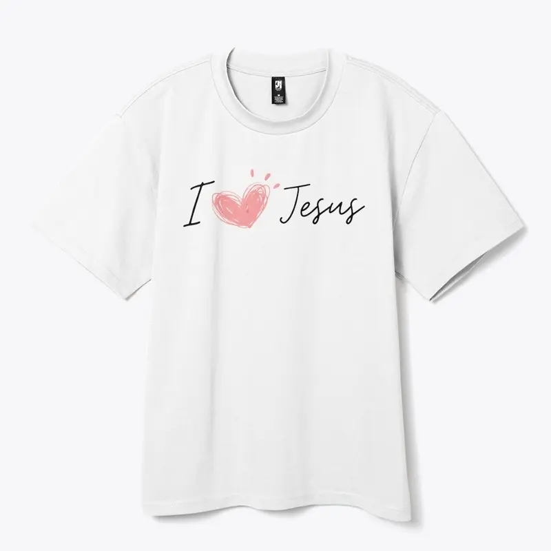 I Love Jesus' tee!